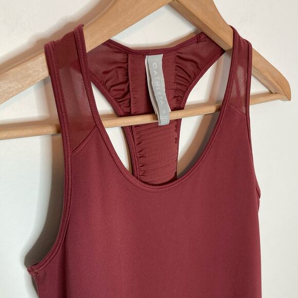 Athleta Bakasana Mesh Back Ruched Tank Size XS - Picture 5 of 10